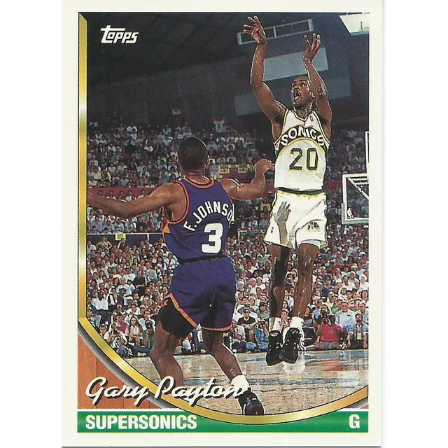 Barajita Gary Payton Topps 1993-94 #155 Supersonics