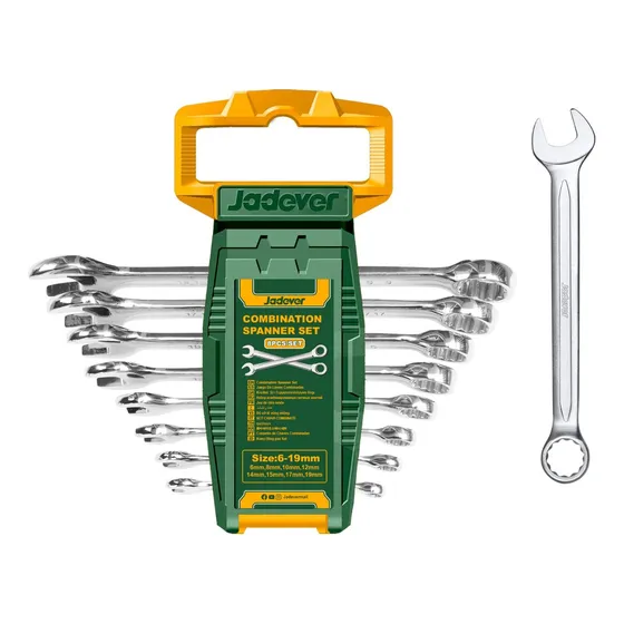Set De 8 Llaves Combinadas Boca Estriada Jadever Jdsp1208