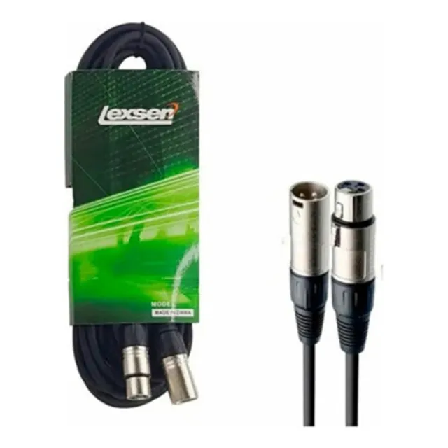 Cable Dmx Lexsen Dmx0045 5 Mts