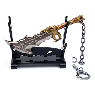 Llavero Con Mini Espada Para Hombre, 10 Cm De Hojas De Caos Llavero Con Mini Espada Para Hombre, 10 Cm De Hojas De Caos