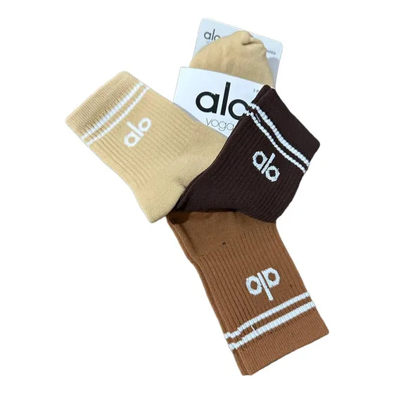 Calcetas Deportivas 2/4 Calidad Premium Cafes Unitalla