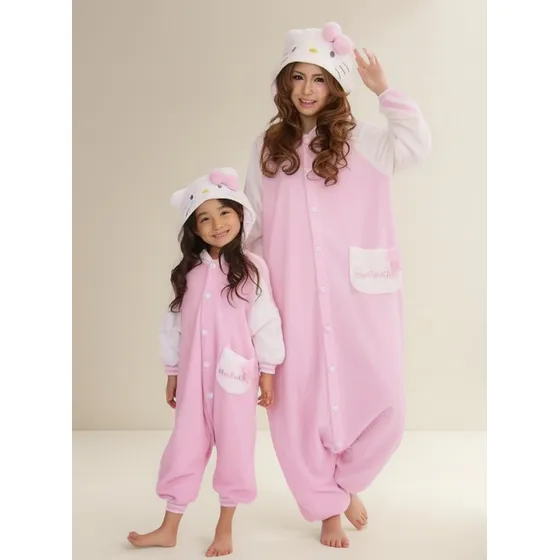 Pijama Enterizo Infantil Ultra Soft Súper Calentitos Kawaii