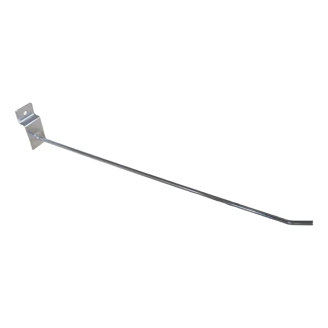 Gancho Mini Blistero Cromado 30cm P/panel Ranurado-pack X100