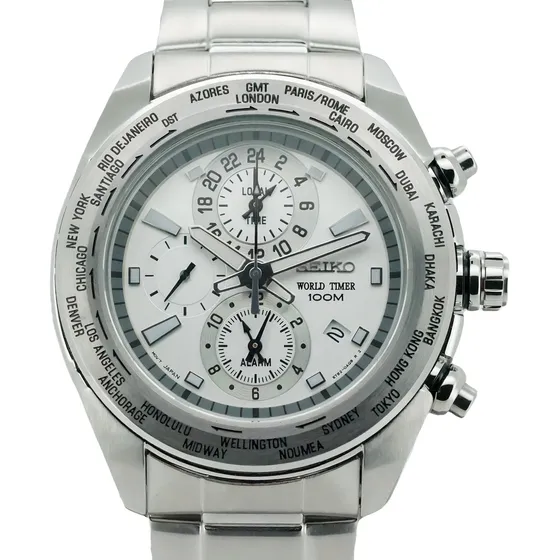 Reloj Seiko Hombre Criteria Worldtimer Spl029p1