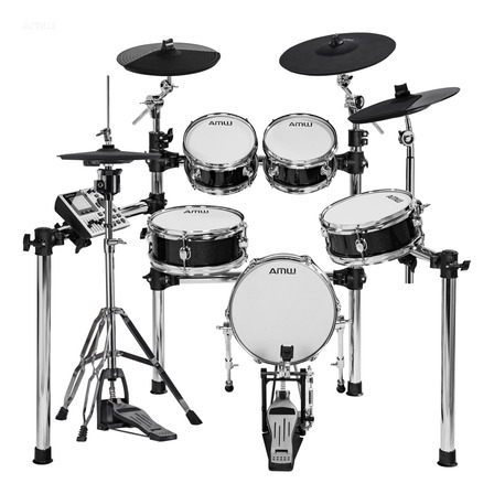 Amw Ed15 Pro Bateria Eletrônica All Mesh Dual Real Hi Hat. Amw Ed15 Pro Bateria Eletrônica All Mesh Dual Real Hi Hat.