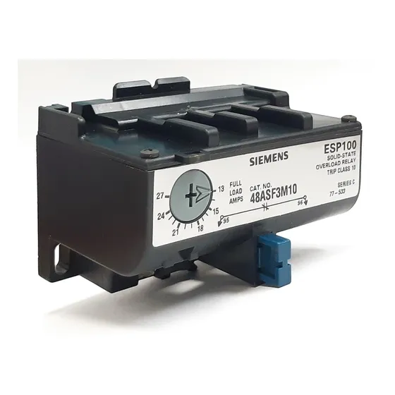 Siemens® Esp100 Relé De Sobrecarga 48asf3m10   13-27a