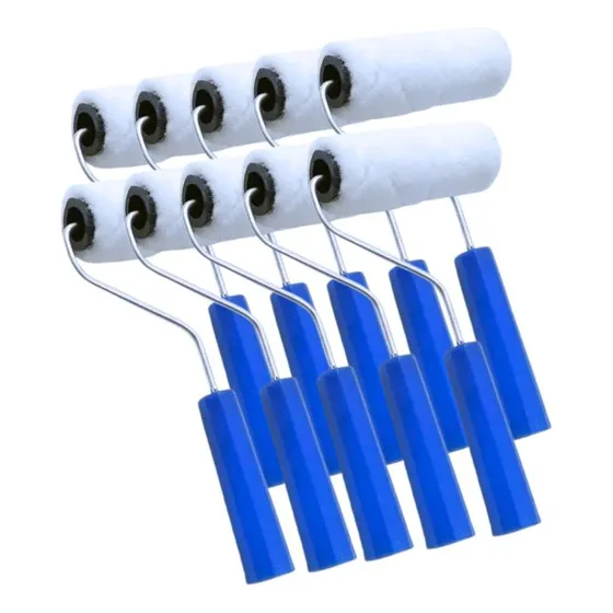 Mini Rodillo Fibra Epoxi  5cm Pack X10 Sintético