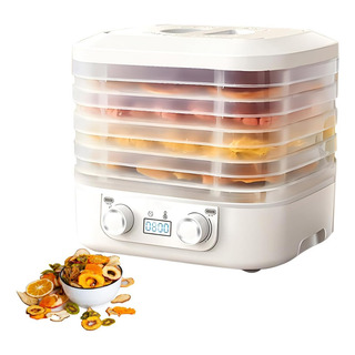 Deshidratador Eléctrico Con 5 Bandejas - Frutas, Verduras Y Deshidratador Eléctrico Con 5 Bandejas - Frutas, Verduras Y
