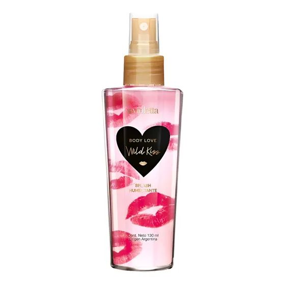 Body Splash Love Humectante . Violetta Cosmeticos