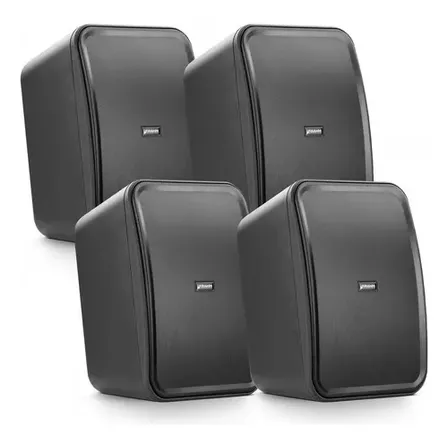 Kit 4 Caixas Som Ambiente Externo 6 Hs Frahm 140w Outdoor
