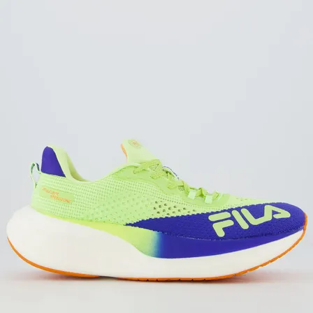Tênis Fila Racer Speedzone Feminino Verde E Azul Verde - 38 Br
