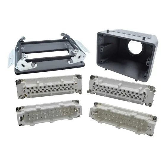 Conector Indutrial Macho Y Hembra 48polos M40 16a 450vca