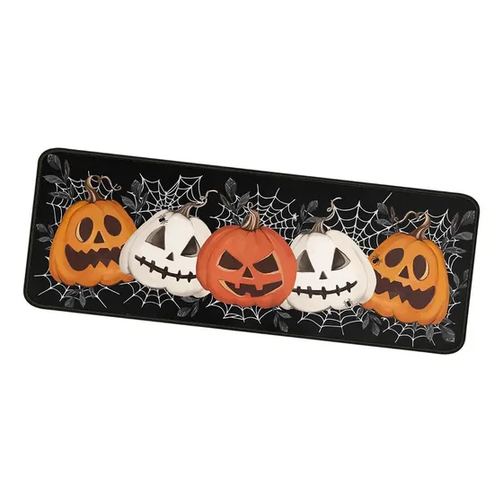 Para  Felpudo De Calabaza Para Halloween, Decoración 40cm X