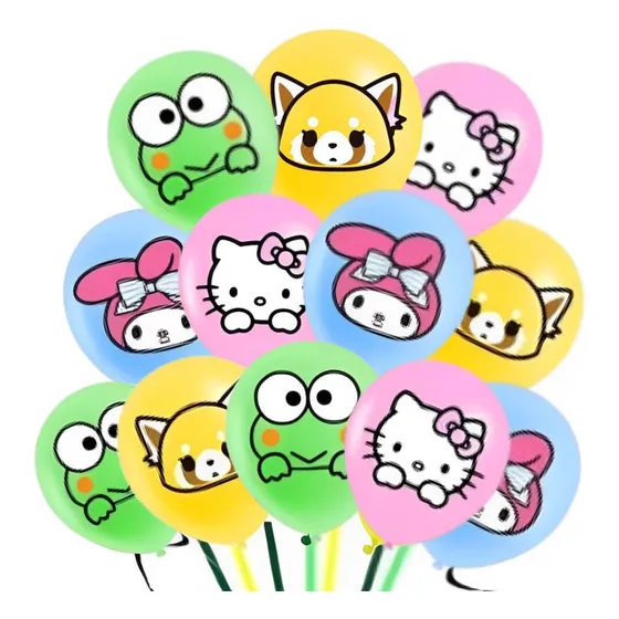 Set De Globos Decorativos Látex Diferentes Diseños