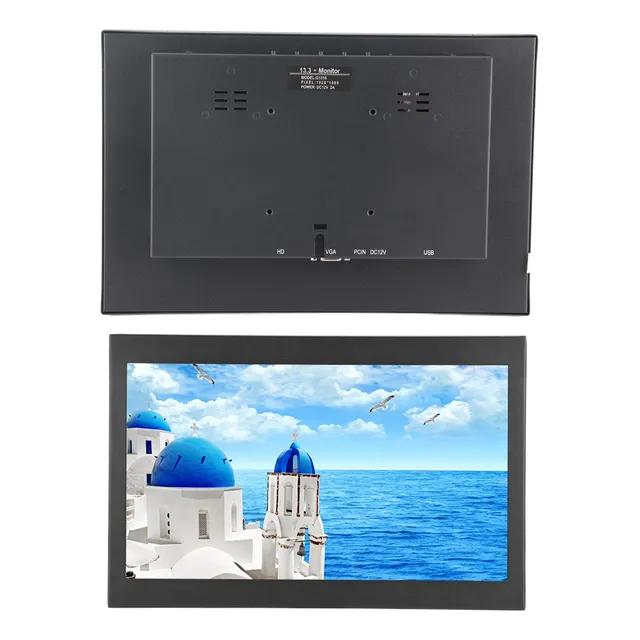 Monitor Panorámico Full Hd 16:9 De 13,3 Pulgadas Totalmente