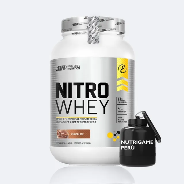 Nitro Whey 1.1 Kg Proteina Whey - Tienda Fisica