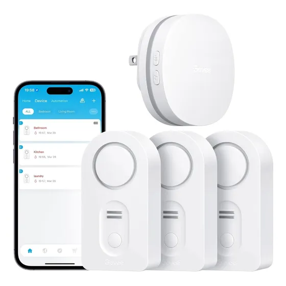 Detector De Agua Con Wifi