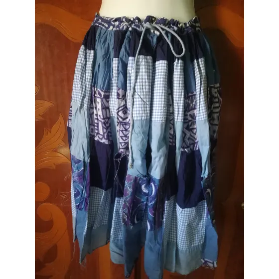 Falda De Dama Talla M Flowers  Casual