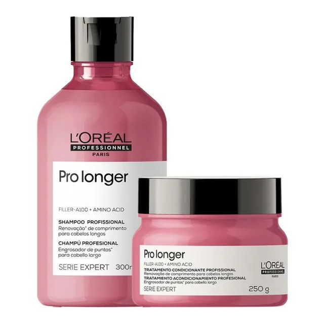 Kit Pro Longer Shampoo E Máscara - Loreal Kit Pro Longer Shampoo E Máscara - Loreal