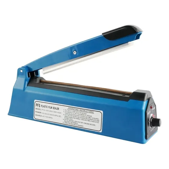 Maquina Térmica Selladora de Bolsas StayElit SELL-01 color azul
