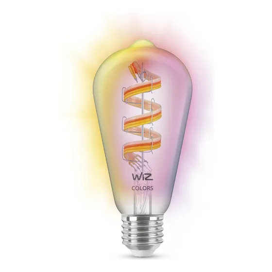 Lámpara Led Inteligente Philips Wiz 6,3w St64 E27 Luz Blanco Cálido