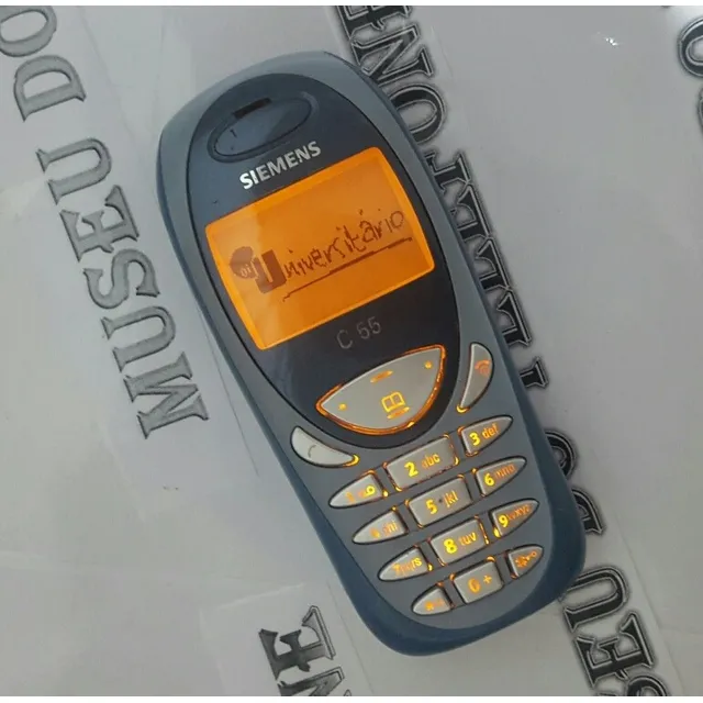 Celular Siemens C55 Universitário  Original Antigo De Chip