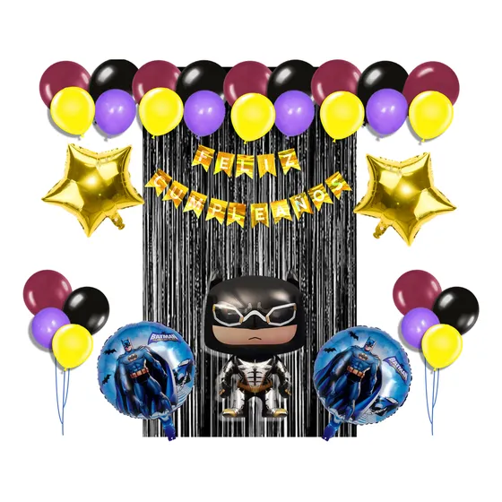 Kit Decoración Para Fiesta De Cumpleaños Temática (58 Pzas)