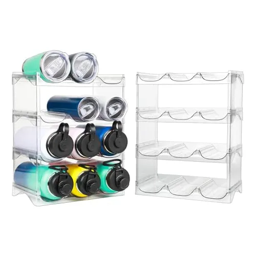 Justeer Organizador De Botellas De Agua - 4 Pack De Xlq99