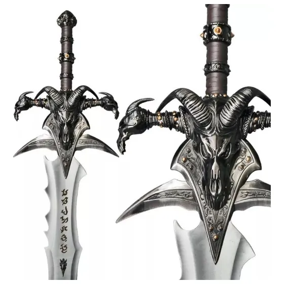 Espada Lich King World Of Warcraft Frostmourne Jogo Suporte