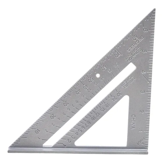 Escuadra Metálica Triangular 7  Aluminio 10563 / Tcenter