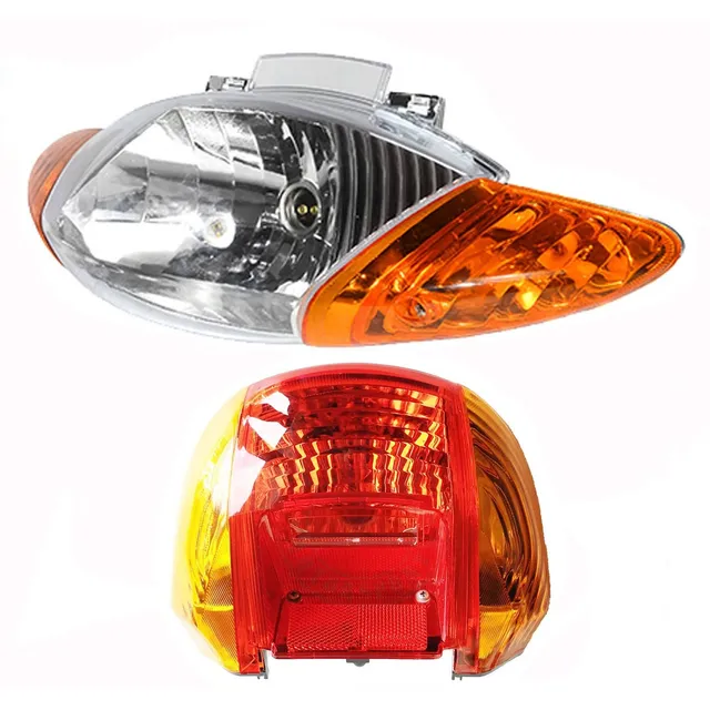 Kit Faros Opticas Delantero Trasero Moto Gilera Smash 110
