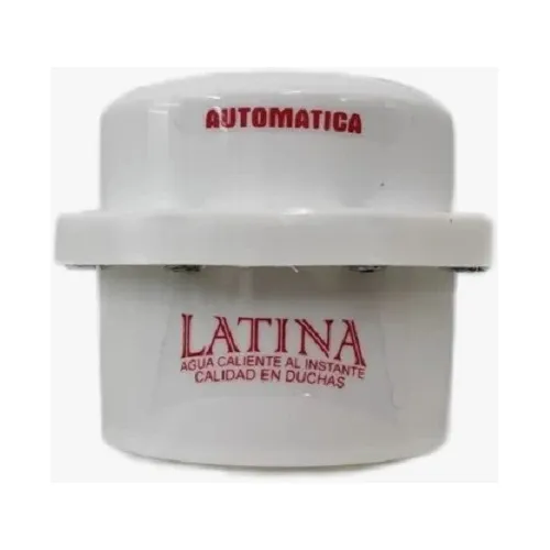 Ducha Eléctrica Latina Blanca Automática Sin Miniducha 110v