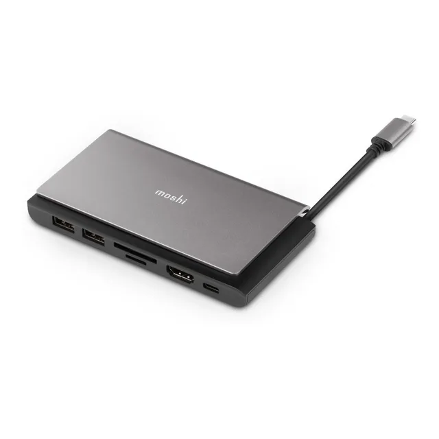 Moshi Symbus Mini Hub - Gris Titanio