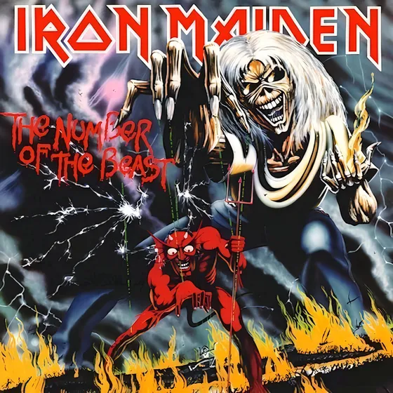 The Number Of The Beast - Iron Maiden (vinilo