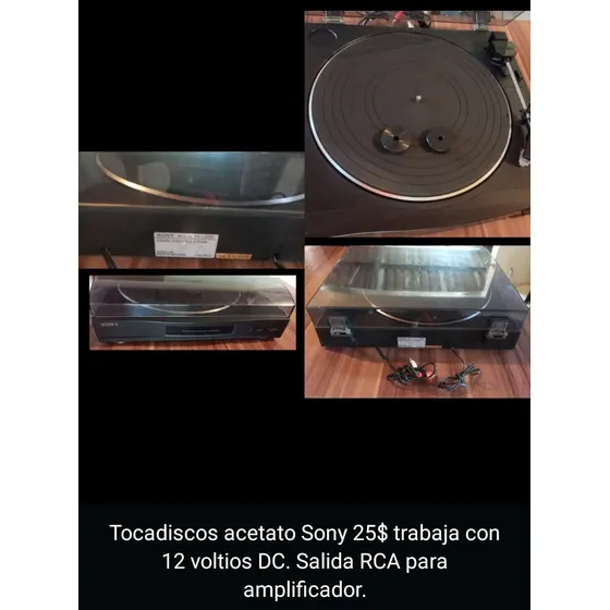 Tocadiscos Sony Ps-lx51p (sin Aguja Solo La Carcasa Roja)