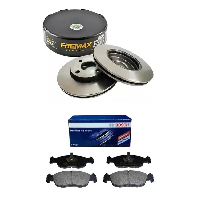 Kit Discos + Pastillas Freno Chevrolet Agile Celta Fun 1.4