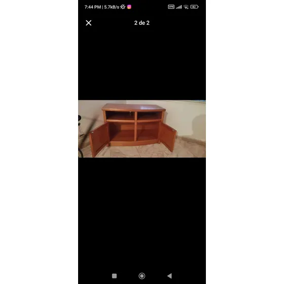 Mueble  Para Tv En Madera Cedro