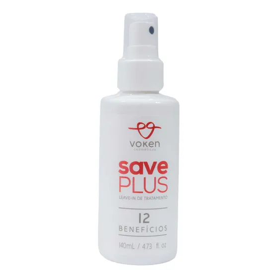 Leave-in De Tratamento 12 Benefícios Em 1 Save Plus Voken
