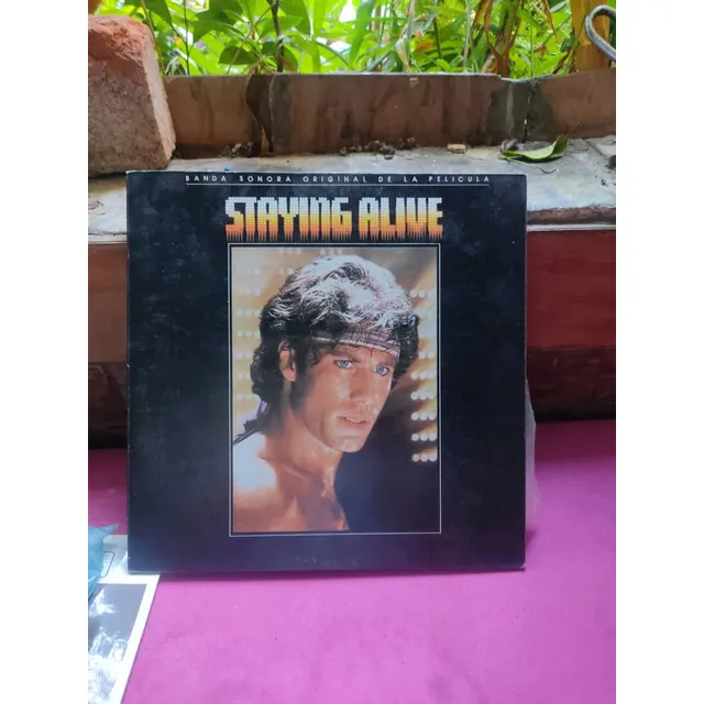 Bee Gees - Stayin Alive Lp Banda Sonora Original