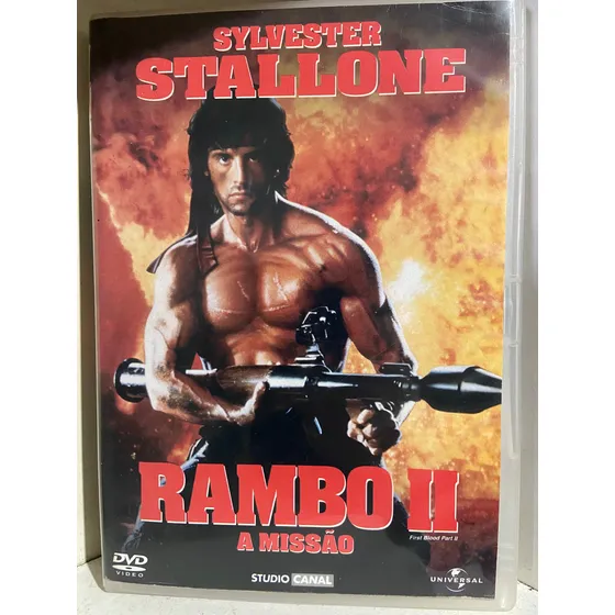 Rambo 2 - Dvd Com Sylvester Stallone