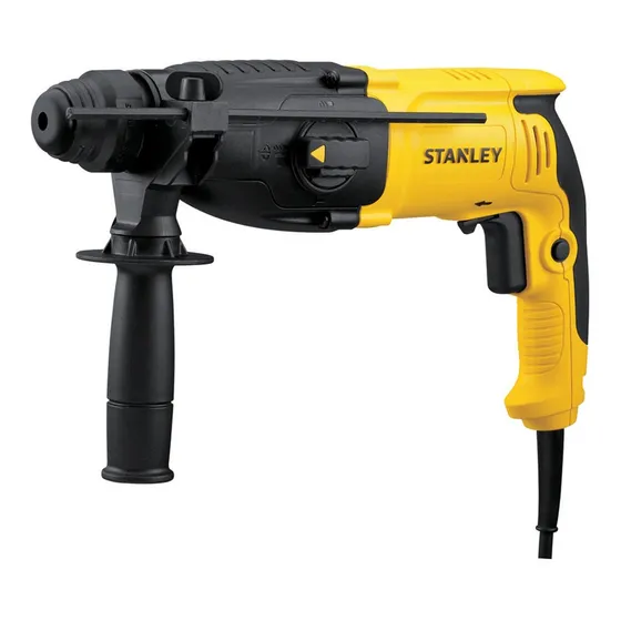 Rotomartillo electroneumático Stanley SHR263K amarillo y negro frecuencia de 50Hz con 800W de potencia 220V