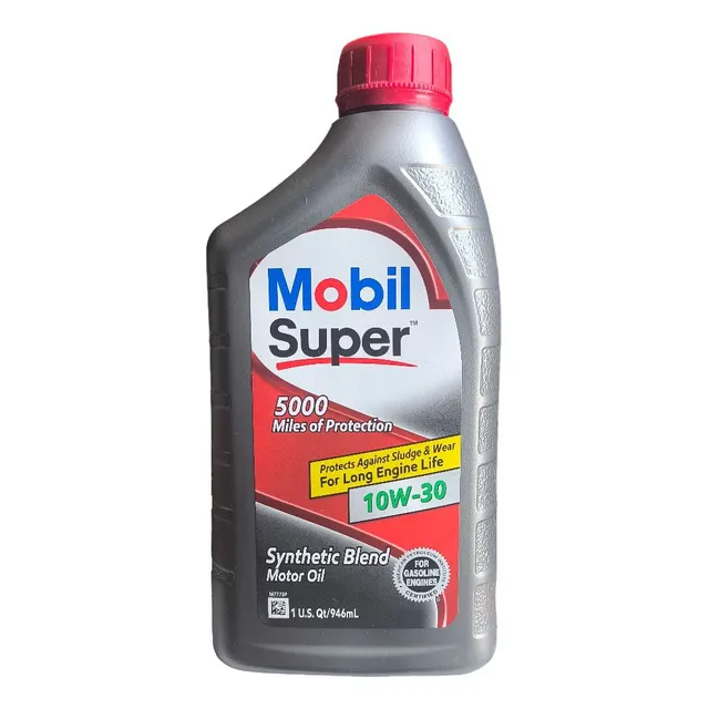 Aceite 10w30 Semisintetico Mobil 4 Unidades