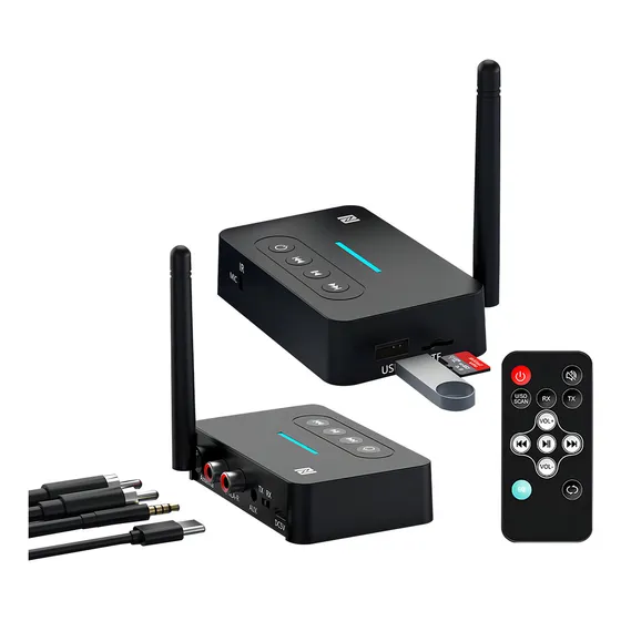 Fopnew Nfc Bluetooth5.1 Transmisor/receptor Audio Estéreo Adaptador