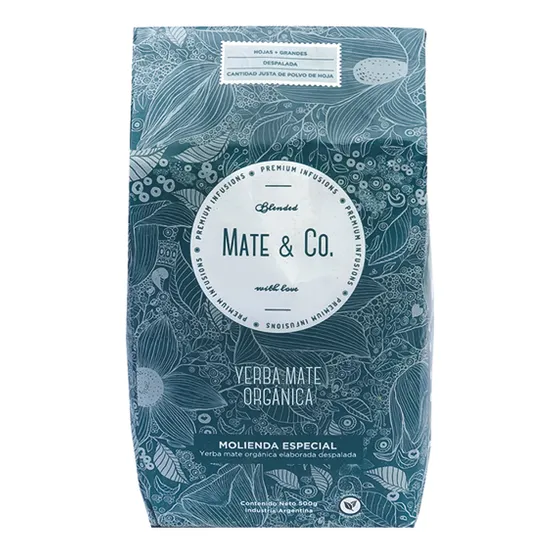 Yerba Mate Orgánica Mate&co Molienda Especial Despalada