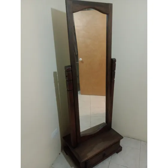 Espejo De Madera Grande En Perfecto Estado