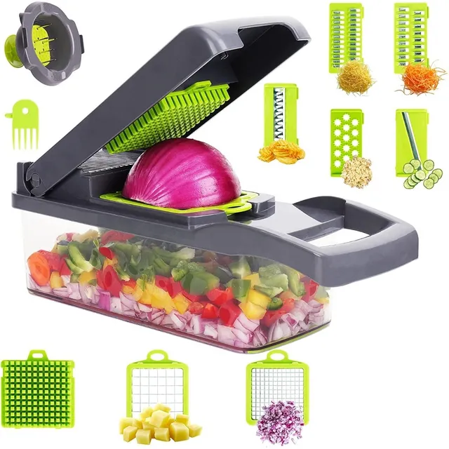 Cortador Rallador De Frutas Picador Verduras Manual Cocina