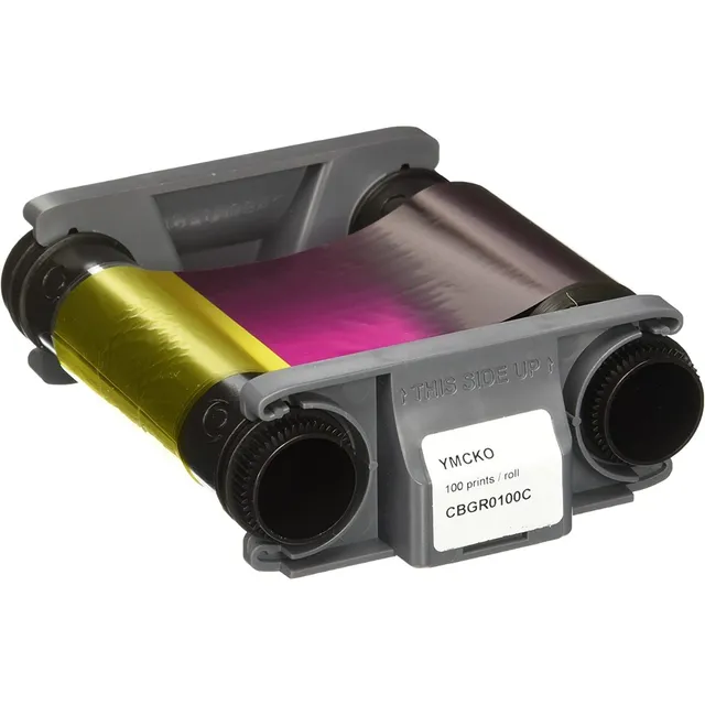 Cinta Ribbon Color Evolis Badgy 100 / 200 Cbgr0100c 100 Img
