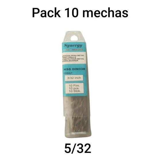Mecha Para Taladro Hss 3/32 Metal (pack 10 Und)