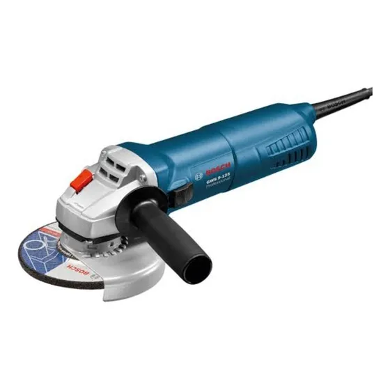 Amoladora De 5  Gws 9-125 Bosch + Regalo 2 Discos De Corte Azul Marino 60
