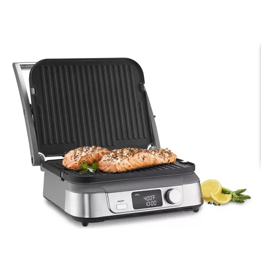 Plancha Parrillera Griddler Eléctrica Cuisinart Gr-5s